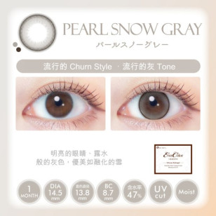 EverColor1month – Pearl Snowy Gray 月拋 每盒2片