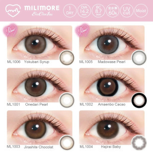 EverColor1day – MILIMORE Madowase Pearl 日拋 每盒10片