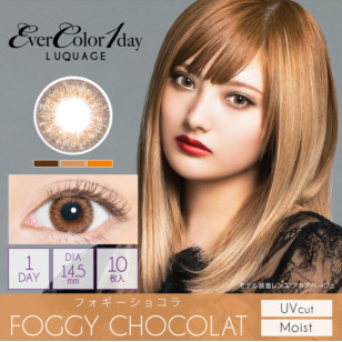 EverColor1day – LUQUAGE Foggy Chocolate 日拋 每盒10片