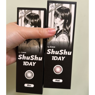 LensVery ShuShu Blue 1DAY (2片裝) (門市現貨)