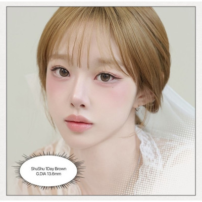 LensVery ShuShu Brown 1DAY (10片裝) (門市現貨)