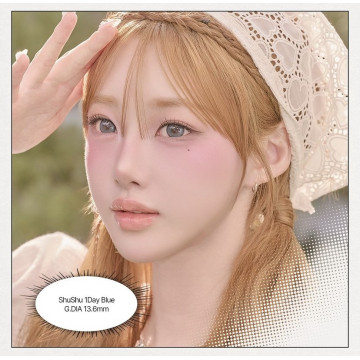 LensVery ShuShu Blue 1DAY (10片裝) (門市現貨)