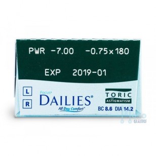 DAILIES AQUACOMFORT PLUS TORIC 散光 1Day日拋 30片裝