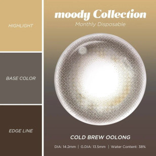 moody 月棄 COLD BREW OOLONG  冷泡烏龍茶  BROWN  2片裝