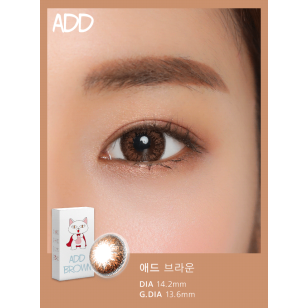  Ann365 1month – Add Brown焦糖啡 月拋 2片裝