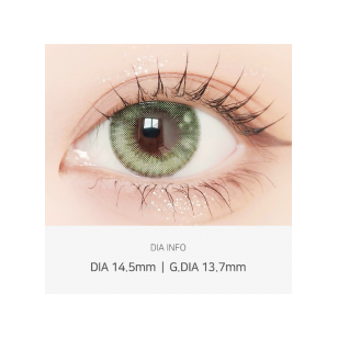 LensVery 1month – Fairy Green仙淚綠 月拋 2片裝