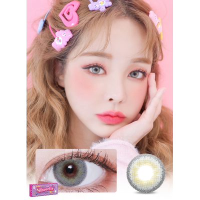 LensVery 1Day – Silhouette1 Gray果仁灰 日拋 10片裝