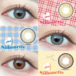 LensVery 1Day – Silhouette1 Olive Brown橄欖啡 日拋 10片裝