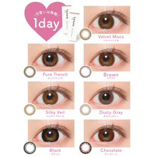 Victoria 1day – Simple Series Black 日拋 每盒10片 (門市現貨)